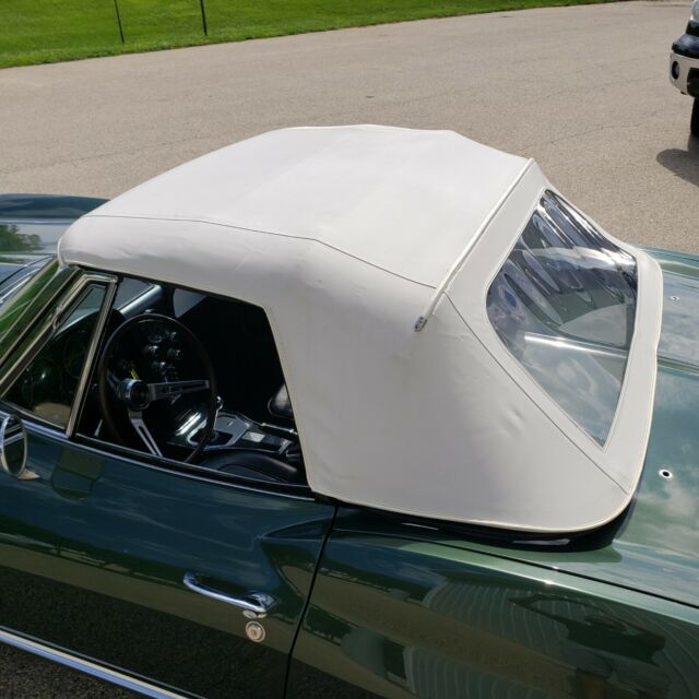 1967 Goodwood Green Chevrolet Corvette Convertible