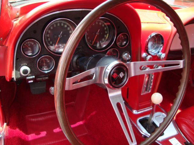 1967 Rally Red Chevrolet Corvette Convertible