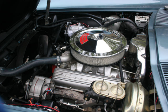 1967 Blue Chevrolet Corvette Convertible