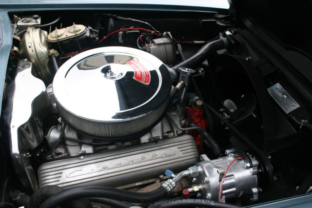 1967 Blue Chevrolet Corvette Convertible