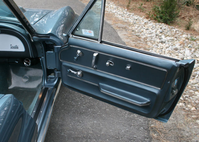 1967 Blue Chevrolet Corvette Convertible