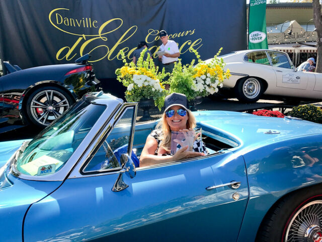 1967 Marina Blue Chevrolet Corvette Convertible