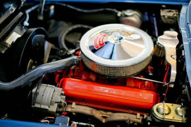 1967 Marina Blue Chevrolet Corvette Convertible
