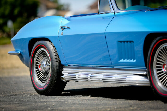 1967 Marina Blue Chevrolet Corvette Convertible