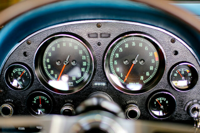 1967 Marina Blue Chevrolet Corvette Convertible