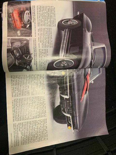 1967 Black Chevrolet Corvette Convertible