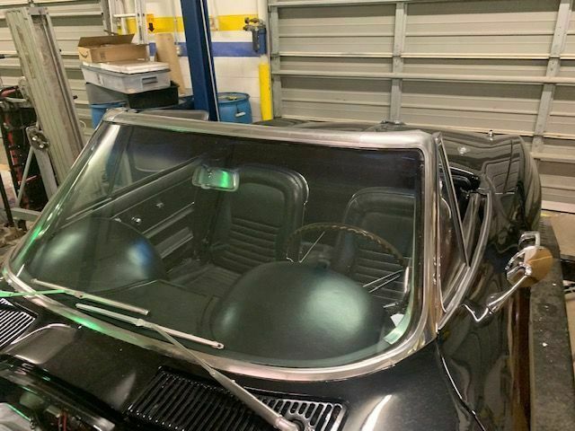 1967 Black Chevrolet Corvette Convertible