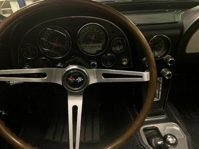 1967 Black Chevrolet Corvette Convertible