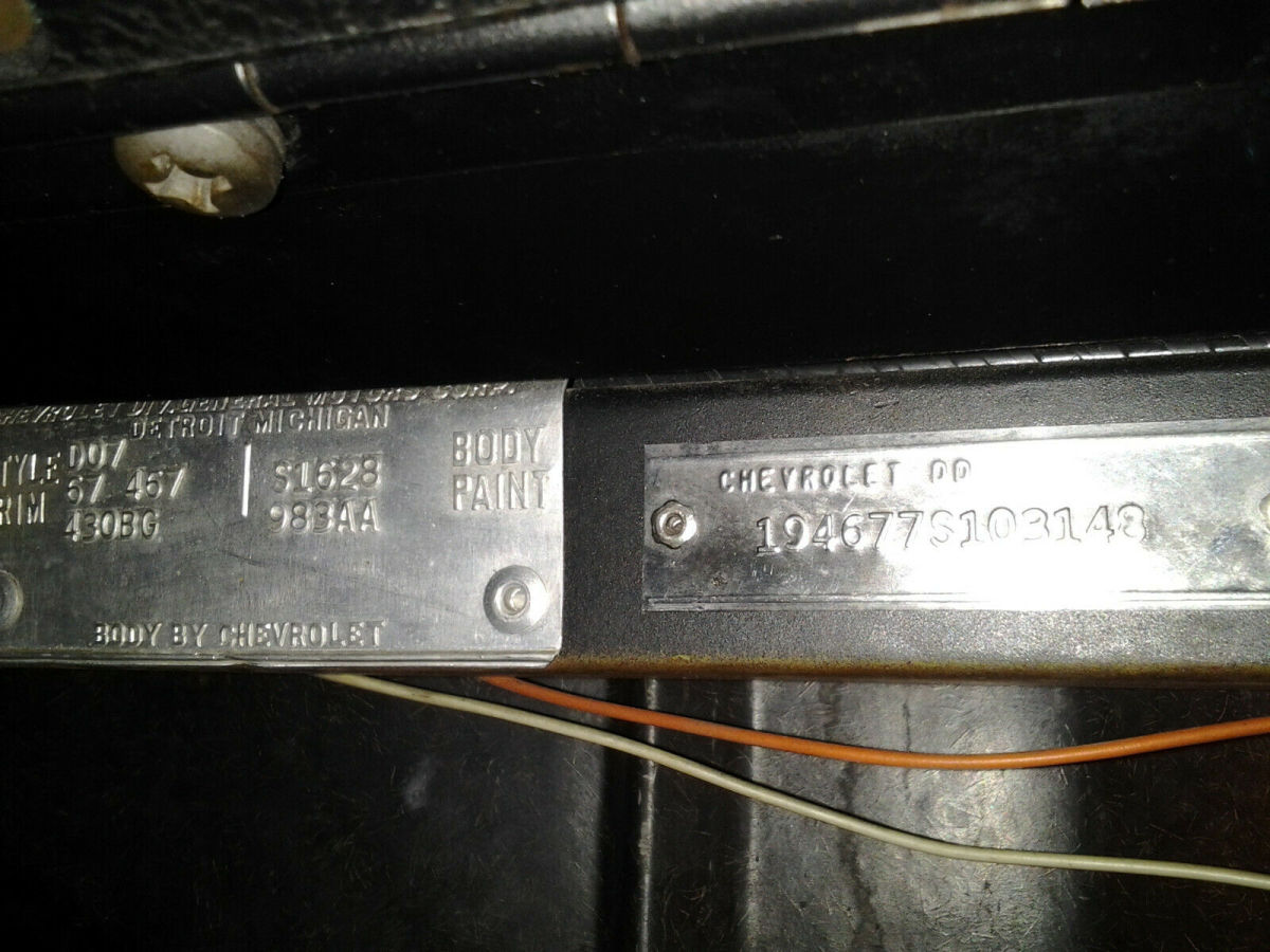 1967 Green Chevrolet Corvette Convertible