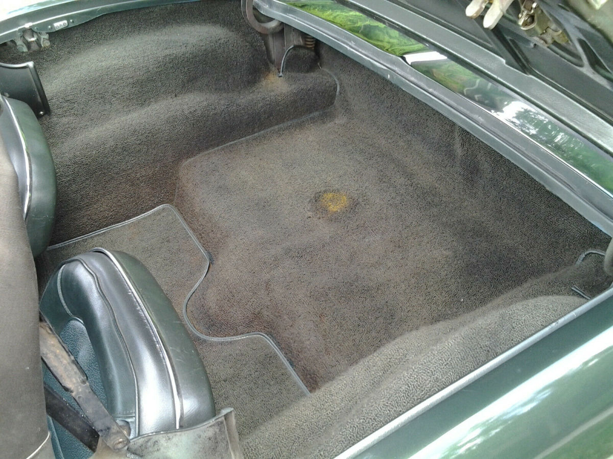 1967 Green Chevrolet Corvette Convertible