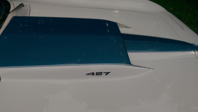 1967 White Chevrolet Corvette Convertible