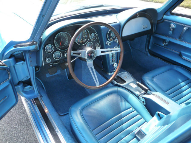 1967 MARINA BLUE Chevrolet Corvette Coupe
