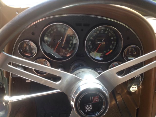 1967 Green Chevrolet Corvette