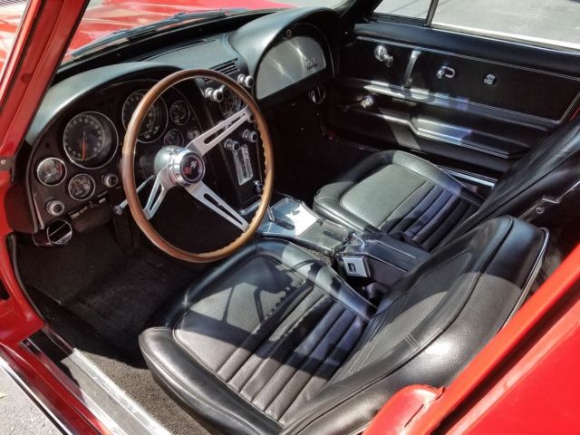 1967 Red Chevrolet Corvette Coupe
