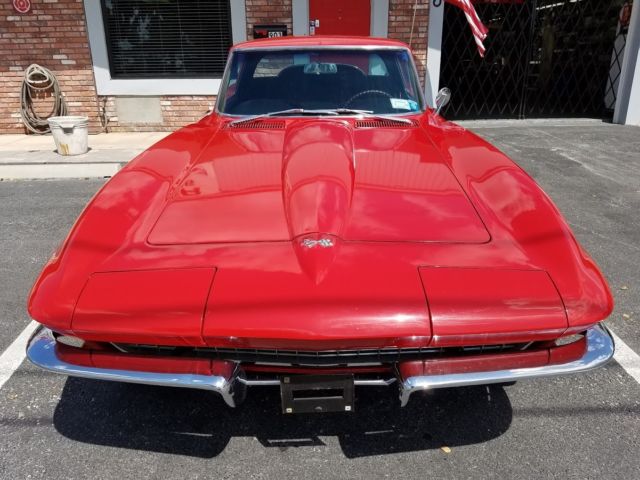 1967 Red Chevrolet Corvette Coupe