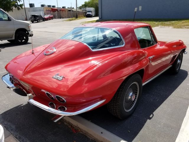 1967 Red Chevrolet Corvette Coupe