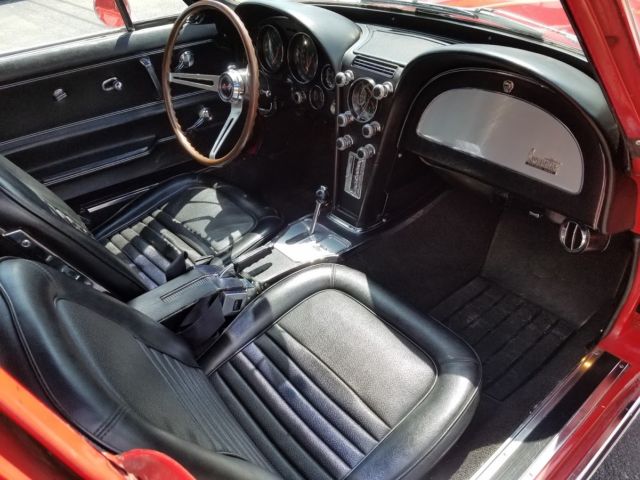 1967 Red Chevrolet Corvette Coupe