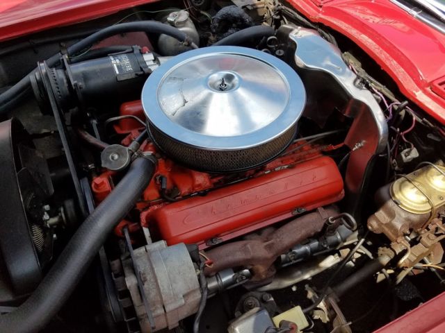 1967 Red Chevrolet Corvette Coupe