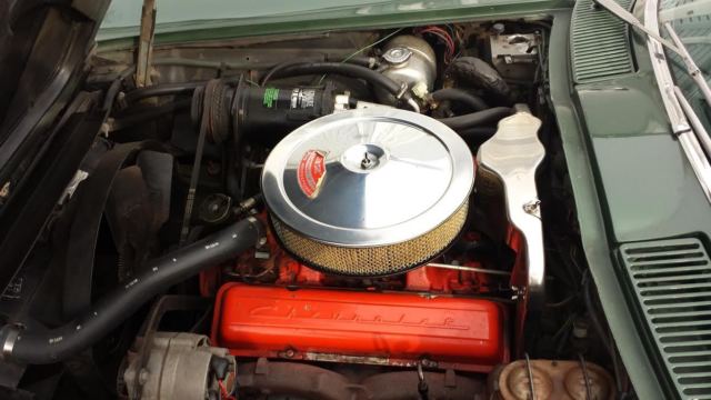 1967 Green Chevrolet Corvette Coupe