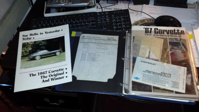 1967 Green Chevrolet Corvette Coupe