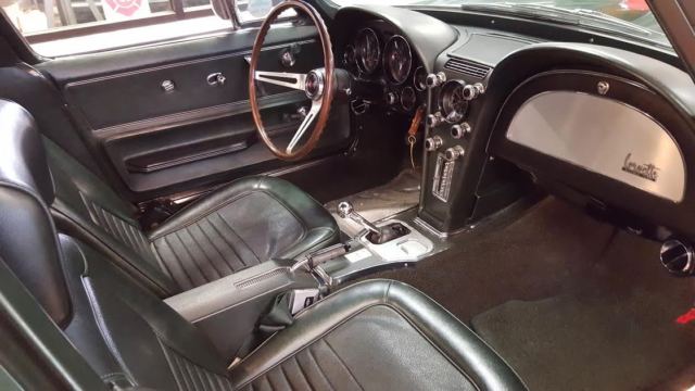 1967 Green Chevrolet Corvette Coupe