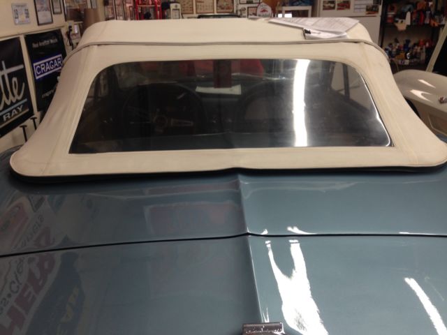 1967 Blue Chevrolet Corvette