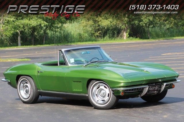 1967 Blue Chevrolet Corvette Convertible