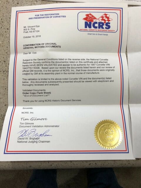 1967 Lynndale blue Chevrolet Corvette Coupe