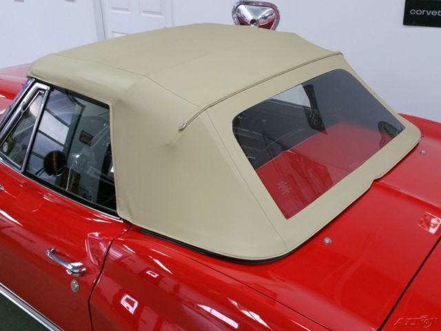 1967 Red Chevrolet Corvette Convertible