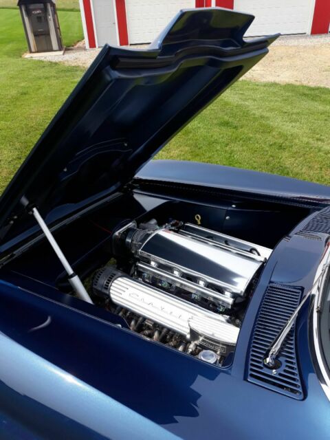 1967 Blue Chevrolet Corvette Convertible