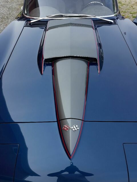 1967 Blue Chevrolet Corvette Convertible