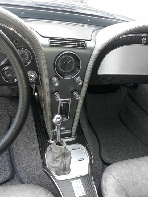 1967 Blue Chevrolet Corvette Convertible