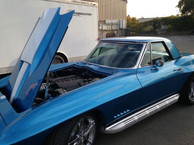 1967 Silver Chevrolet Corvette Coupe