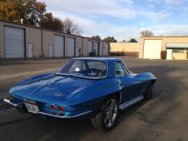 1967 Silver Chevrolet Corvette Coupe