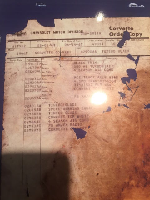 1967 Black Chevrolet Corvette