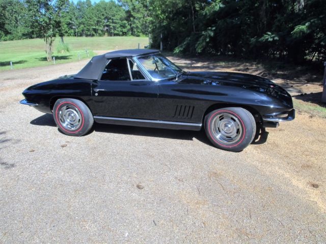 1967 Black Chevrolet Corvette