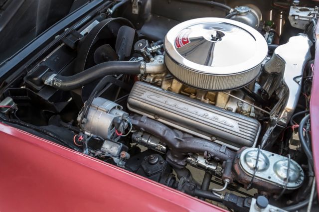 1967 Red Chevrolet Corvette Convertible