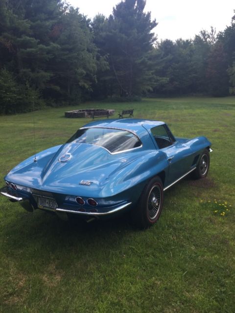 1967 Marina Blue Chevrolet Corvette