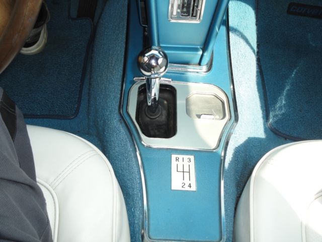 1967 Marina Blue Chevrolet Corvette