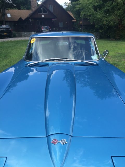 1967 Marina Blue Chevrolet Corvette