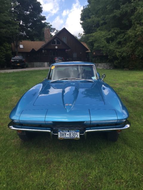 1967 Marina Blue Chevrolet Corvette