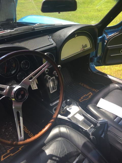 1967 Marina Blue Chevrolet Corvette