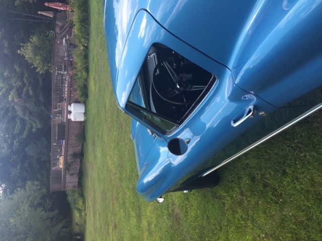 1967 Marina Blue Chevrolet Corvette