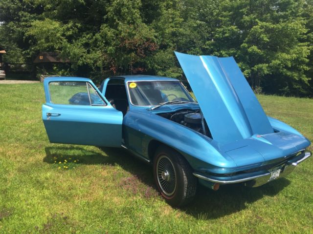 1967 Marina Blue Chevrolet Corvette