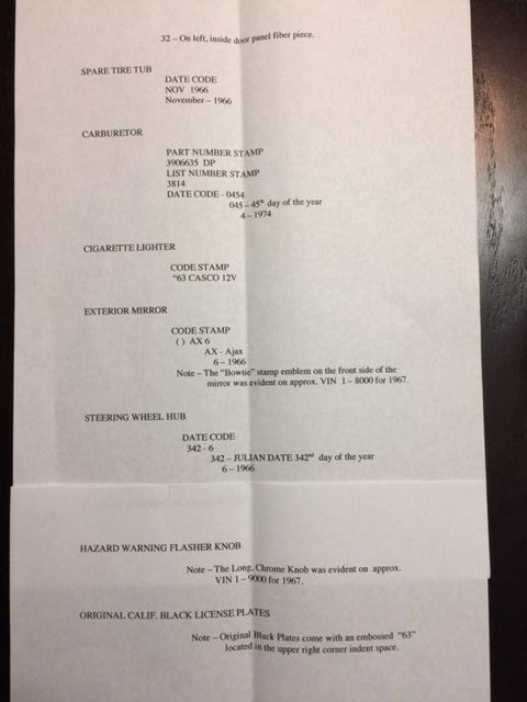 1967 Blue Chevrolet Corvette