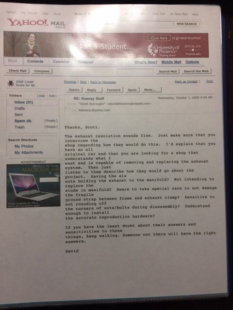 1967 Blue Chevrolet Corvette