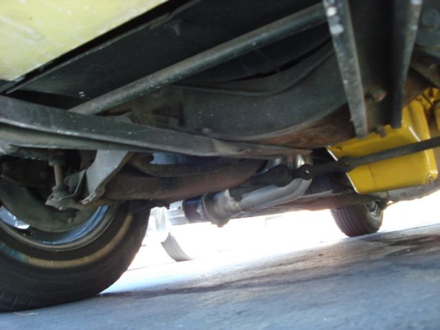 1967 Yellow Chevrolet Corvette Convertible