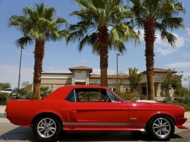 1967 Red Ford Mustang Coupe