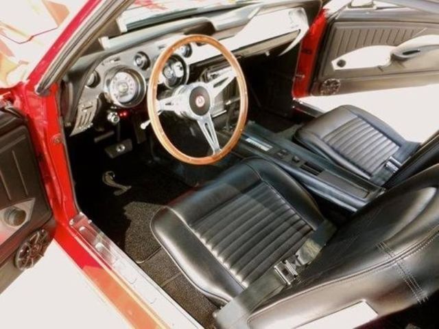 1967 Red Ford Mustang Coupe