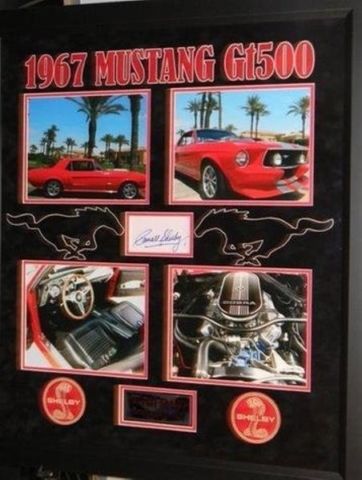 1967 Red Ford Mustang Coupe
